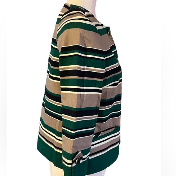 Talbots Multi-Color Striped Blazer Jacket -Size 14 - Picture 6 of 6